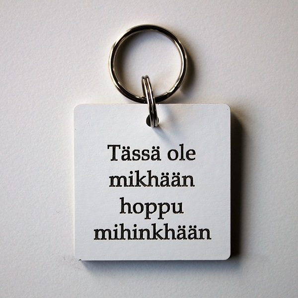Avaimenperä, hoppu mihinkhään
