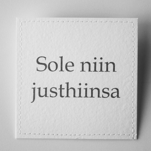 Magneetti, sole niin justhiinsa
