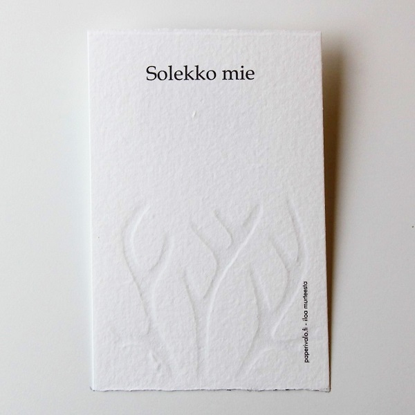 Kortti A6 solekko mie
