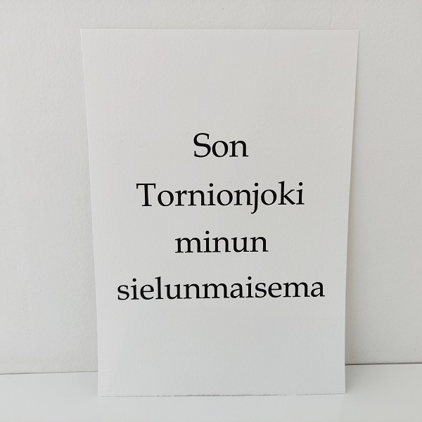 Juliste A4, son tornionjoki